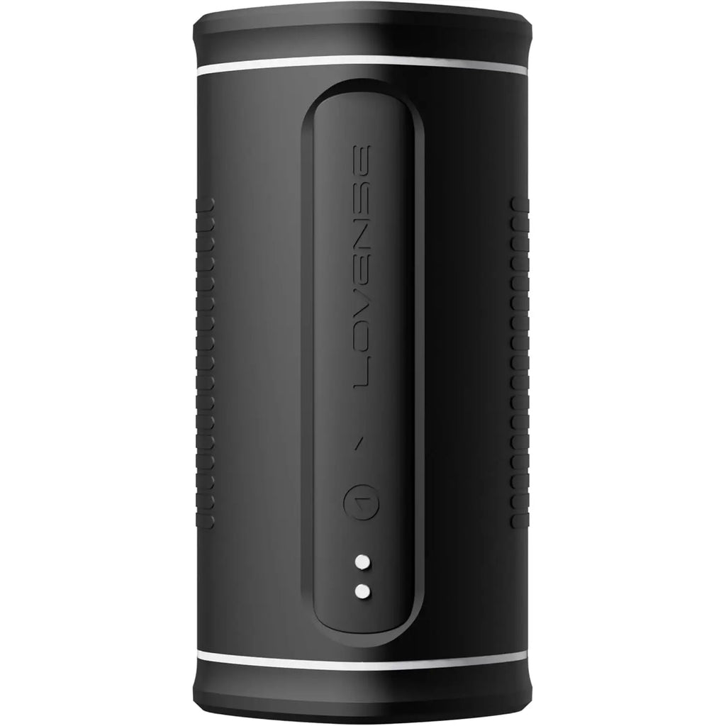 Black Calor Bluetooth Depth-Controlled Vibrating and Heating Masturbator