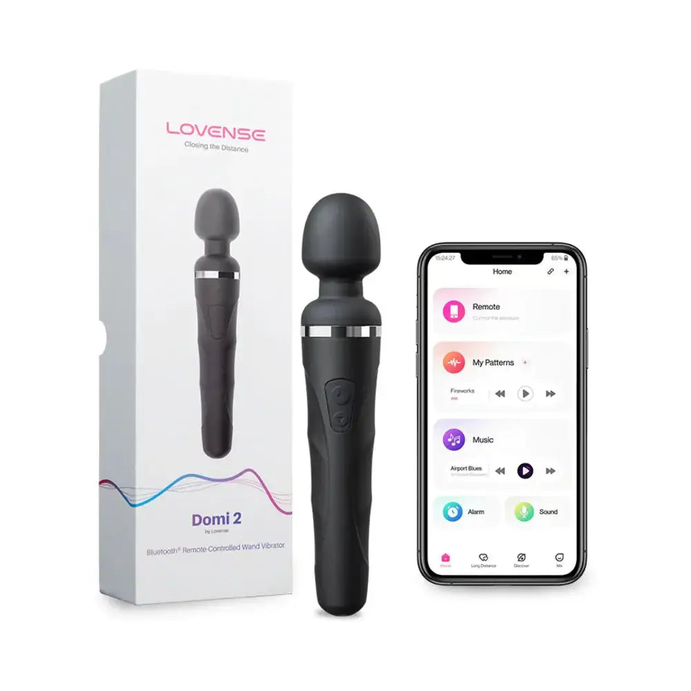 Lovense Domi 2 App - Controlled Wand Vibrator - Rolik®