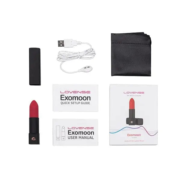Lovense Exomoon Bluetooth® Lipstick Vibrator - Rolik®