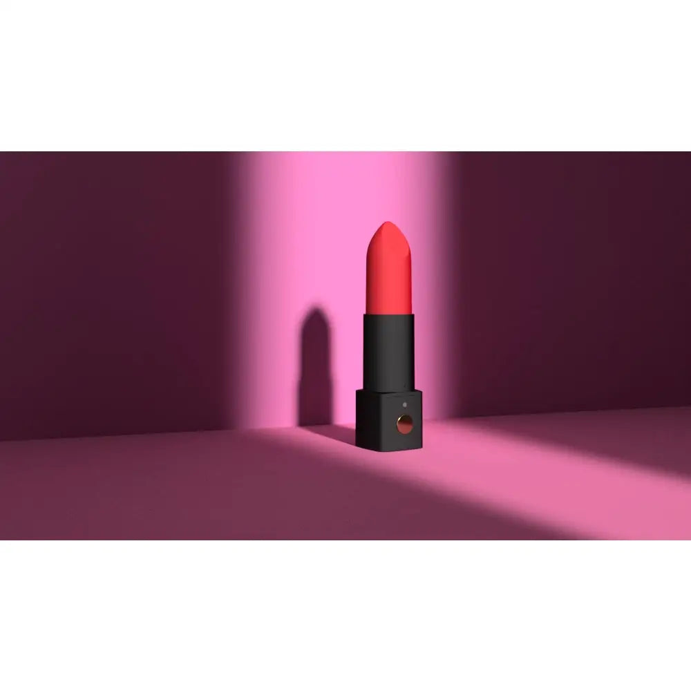 Lovense Exomoon Bluetooth® Lipstick Vibrator - Red