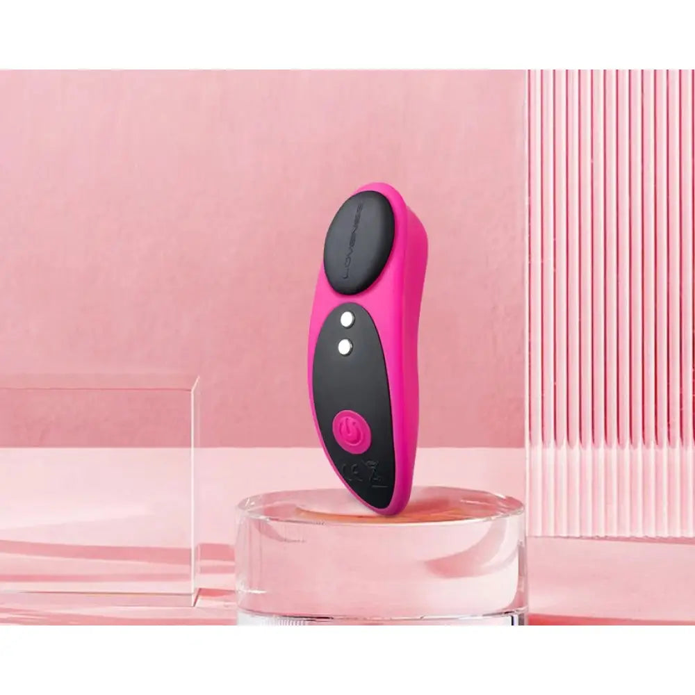 Lovense Ferri Bluetooth Remote - Controlled Panty Vibrator - Hot Pink