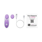 Lovense Ferri Reserve Wearable Panty Vibrator with App Control & Magnetic Clip Lavender