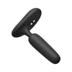 Lovense Glint Touch-Responsive App-Controlled Vibrating Butt Plug Black