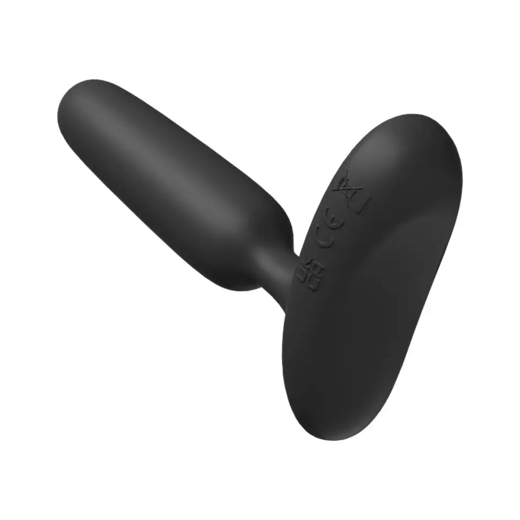 Lovense Glint Touch-Responsive App-Controlled Vibrating Butt Plug Black