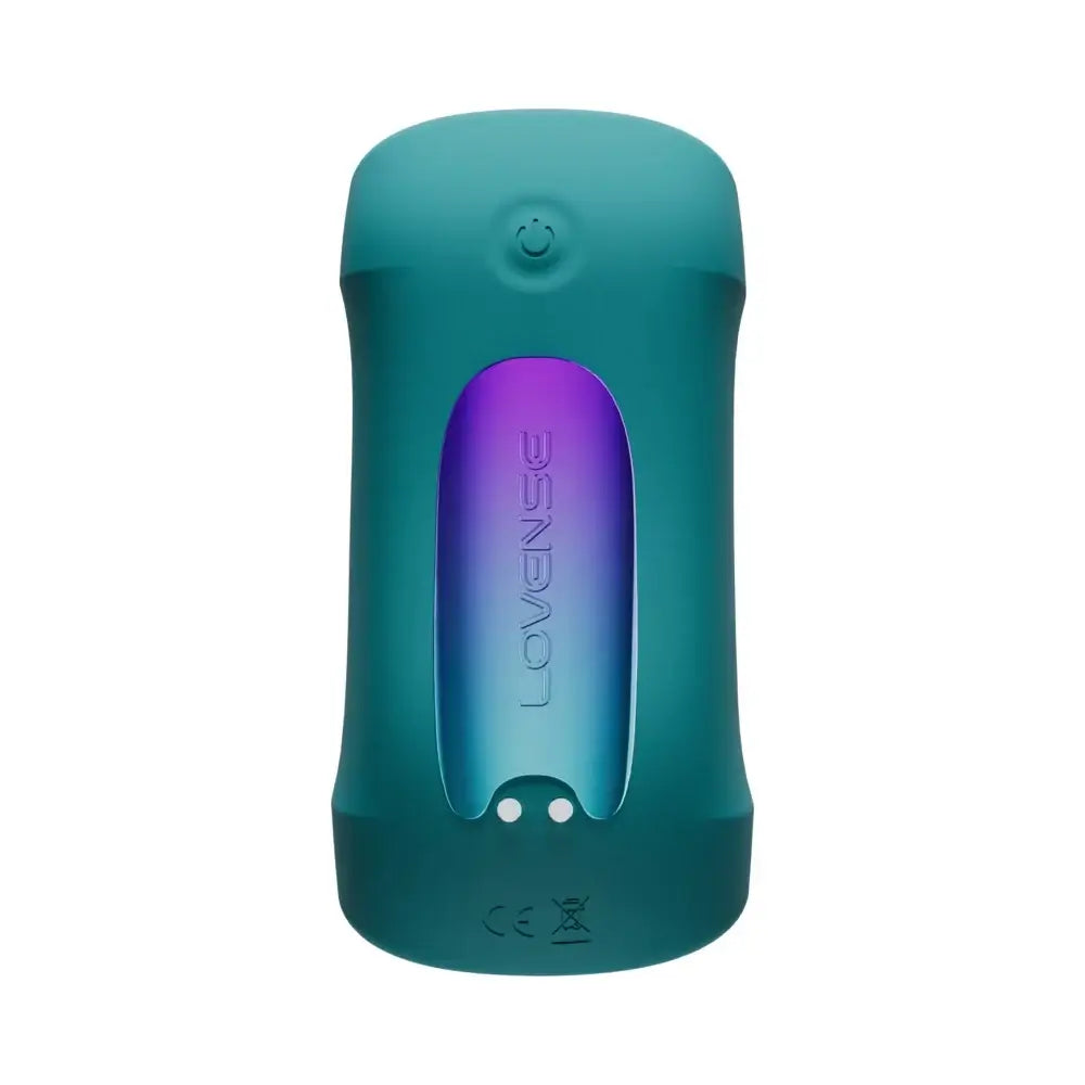 Lovense Gush 2 Motion – App-Controlled Vibrating & Oscillating Penis Massager Teal