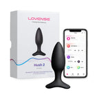 Lovense Hush 2 Bluetooth Remote - Controlled Butt Plug - 1.5’’