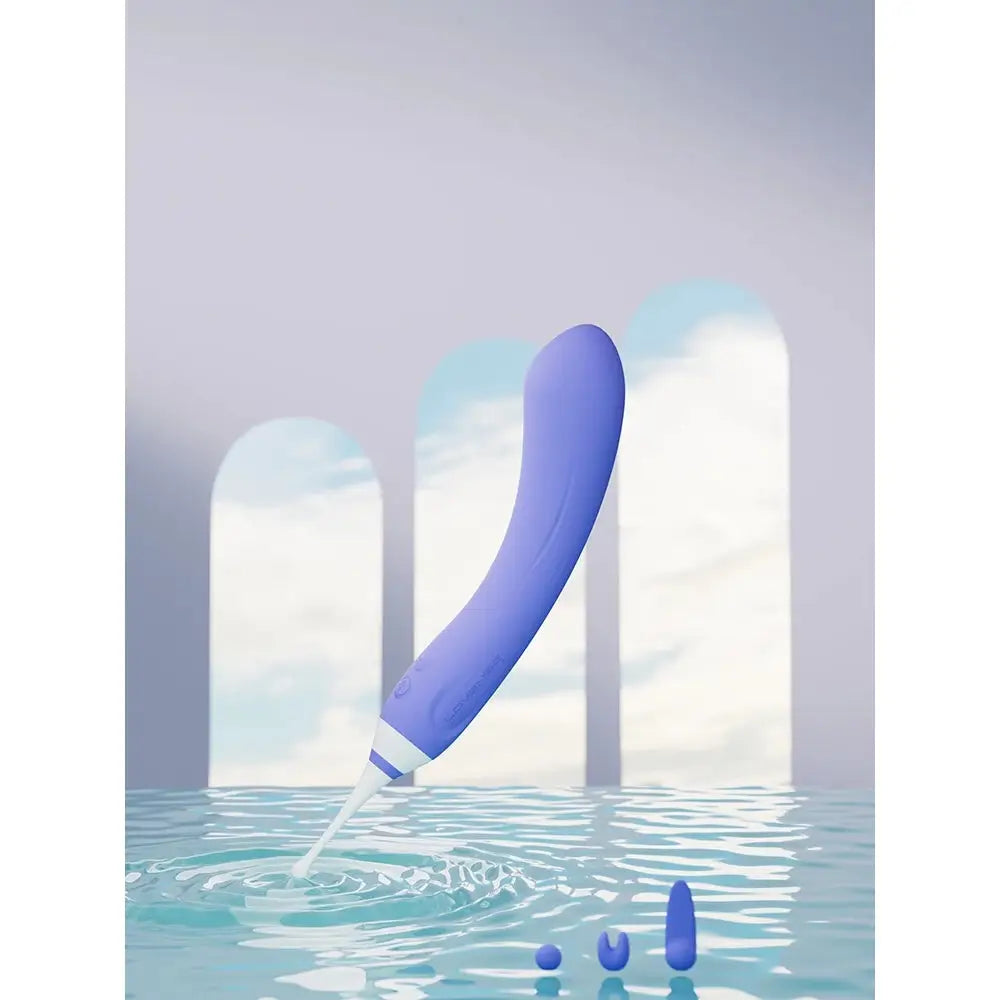 Lovense Hyphy Bluetooth® Hi - Frequency Stimulator - Purple - Vibrator