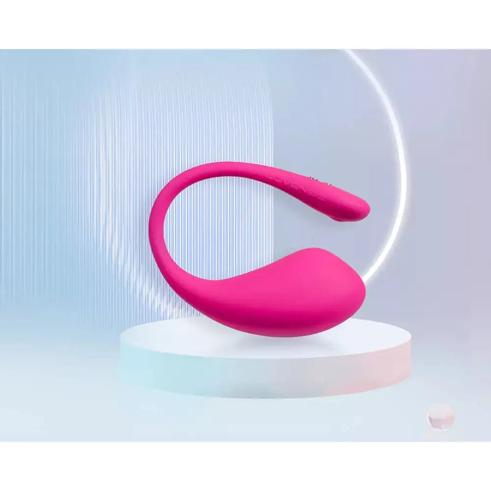 Lovense Lush 3 Bluetooth Remote - Controlled G - Spot Vibrator - Hot Pink