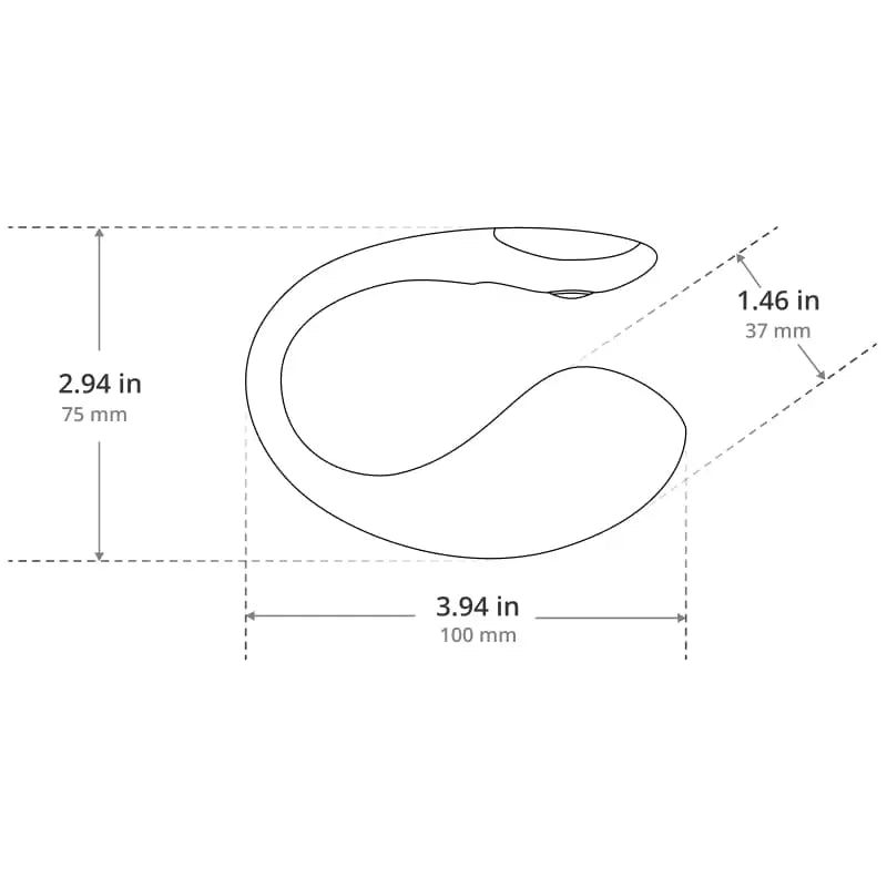 Lovense Lush 4 Bluetooth® App - Controlled G - Spot Egg Vibrator - Rolik®