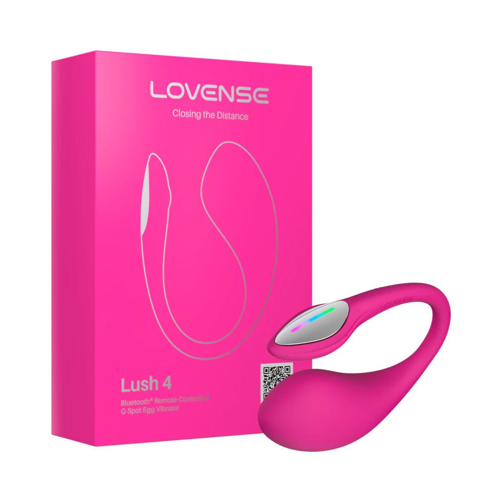 Lovense Lush 4 Bluetooth® App - Controlled G - Spot Egg Vibrator - Rolik®