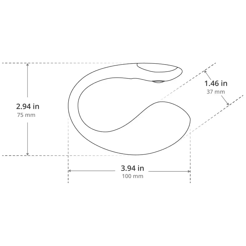 Lovense Lush 4 Bluetooth® App - Controlled G - Spot Egg Vibrator - Rolik®