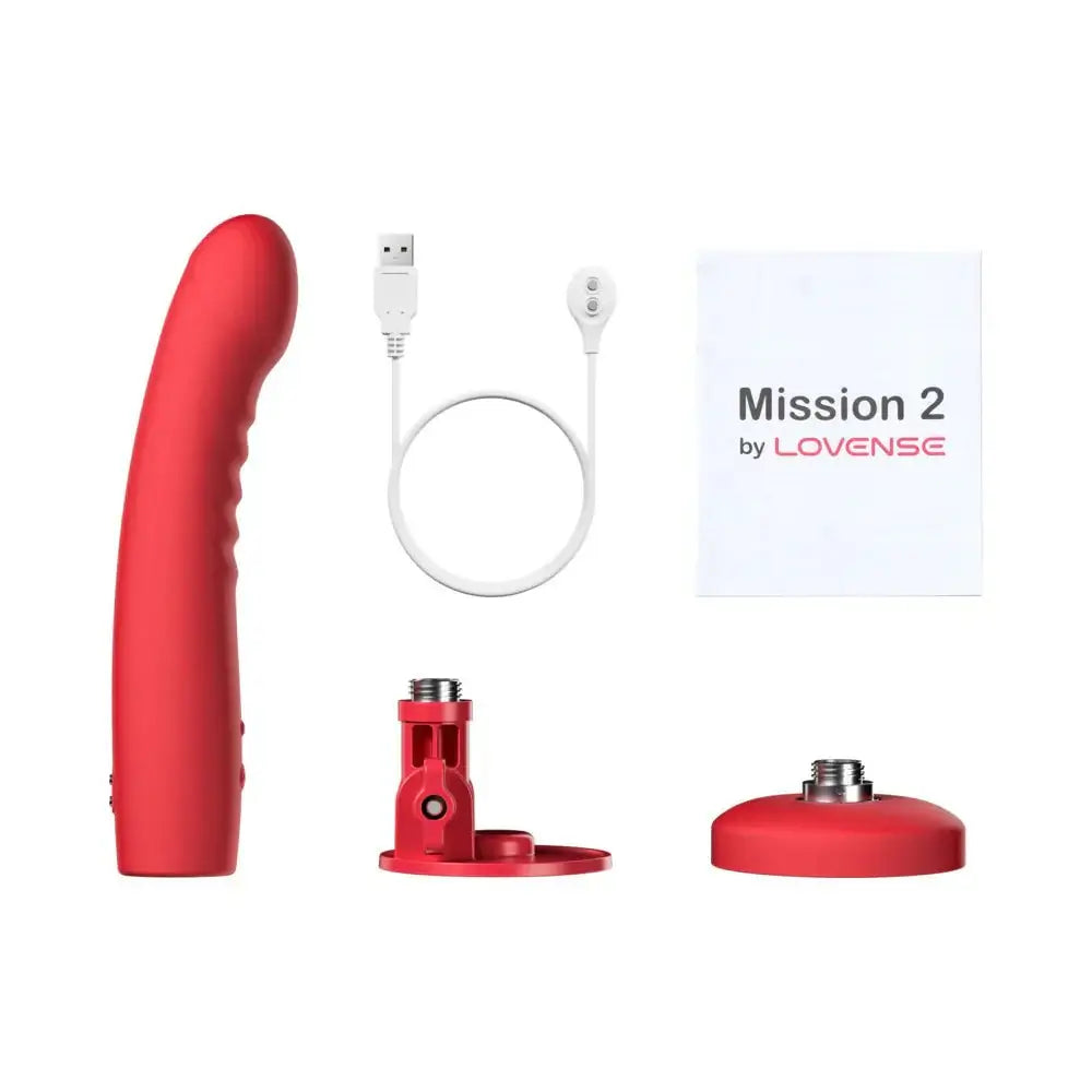 Lovense Mission 2 App - Controlled Touch Sensitive Vibrating Dildo - Rolik®