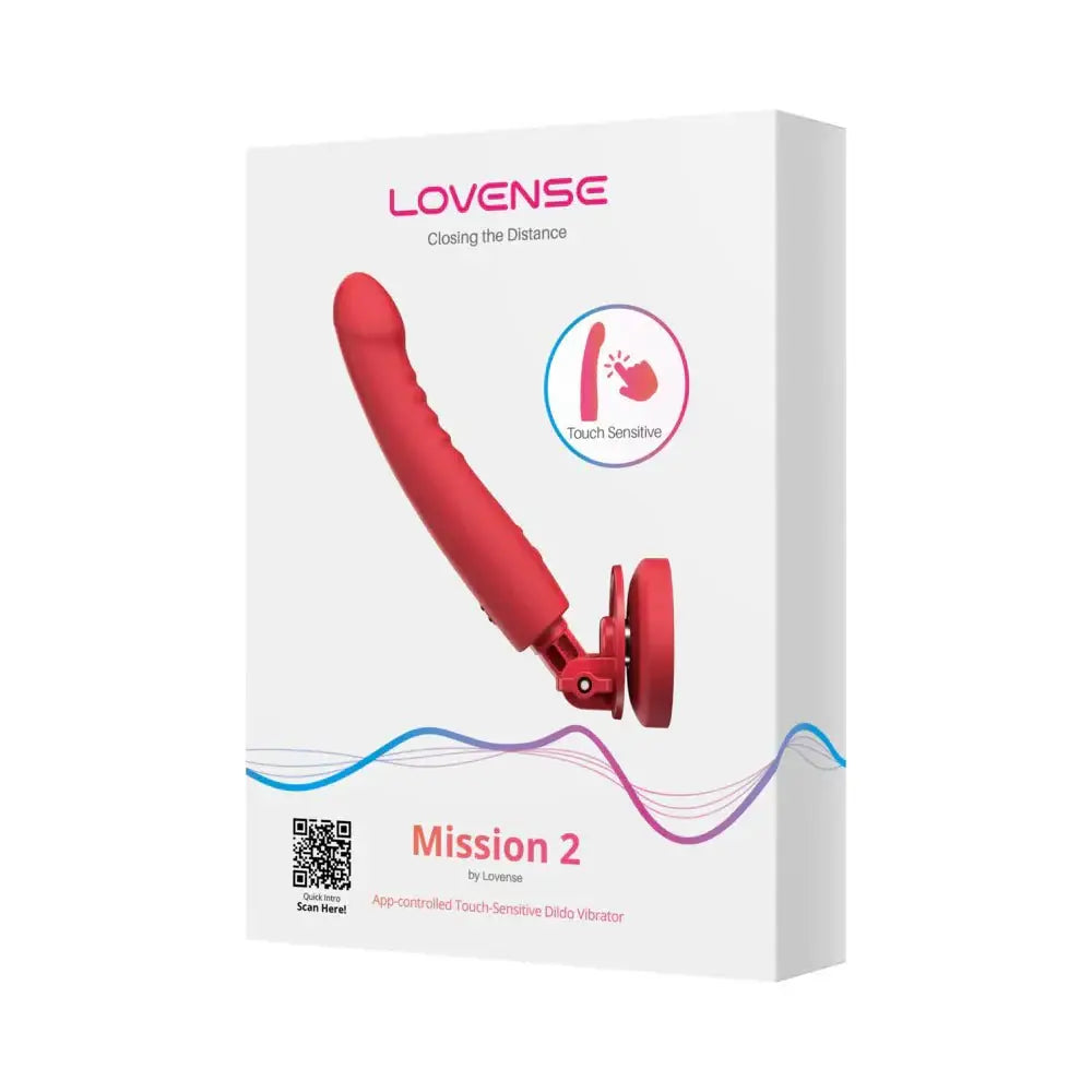 Lovense Mission 2 App - Controlled Touch Sensitive Vibrating Dildo - Rolik®