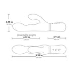 Hot Pink Nora Bluetooth Remote Long-Distance Rabbit Vibrator