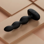Lovense Ridge Smart Vibrating and Rotating Anal Beads - Black