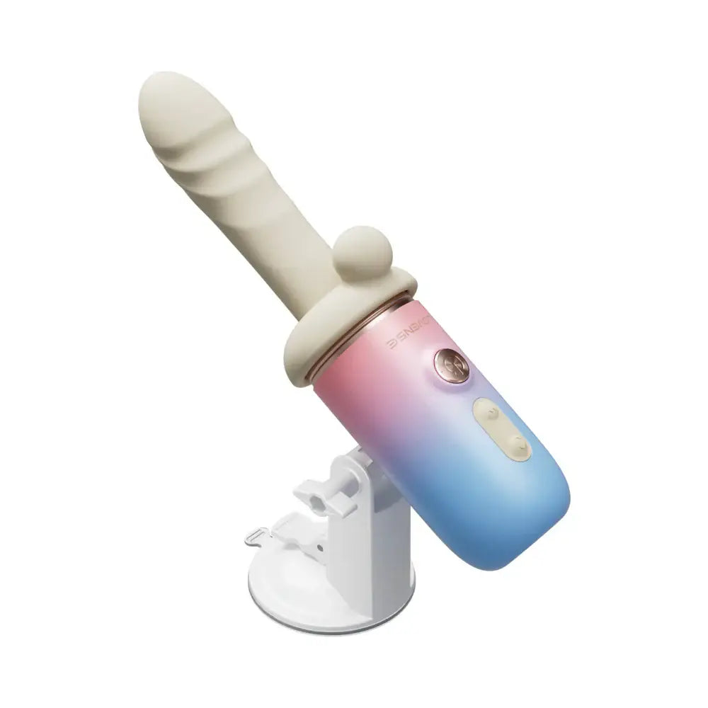 Lovense Spinel App-Controlled Multi-Attachment Thrusting Vibrating & Heating Dildo Machine