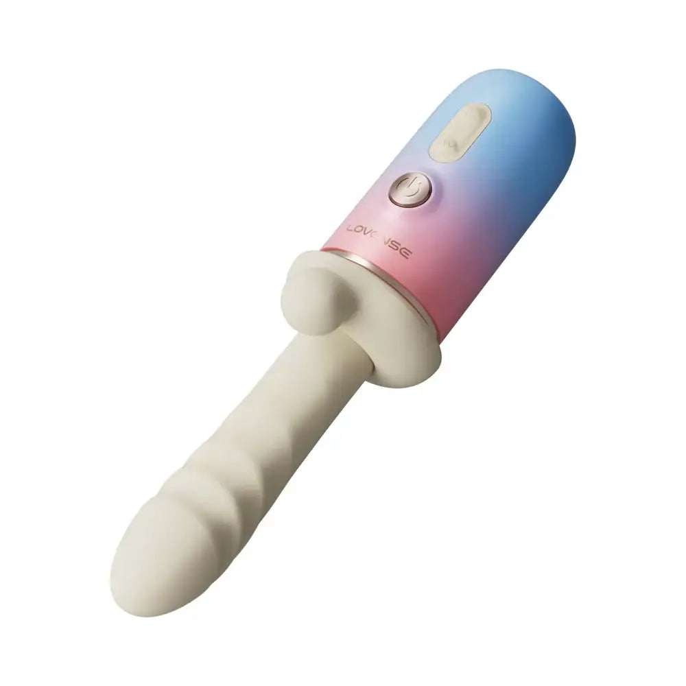 Lovense Spinel App-Controlled Multi-Attachment Thrusting Vibrating & Heating Dildo Machine