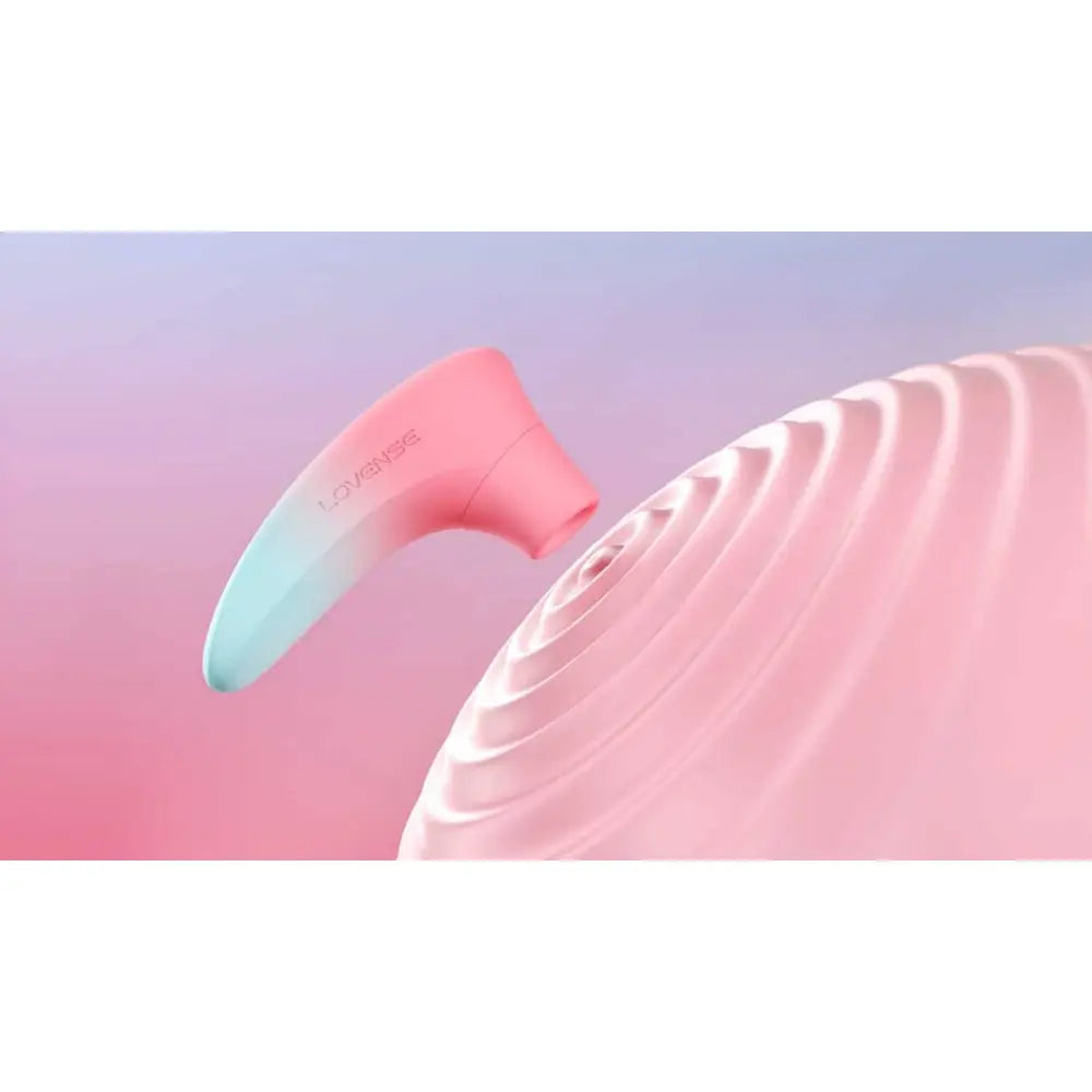 Lovense Tenera 2 Bluetooth® Clitoral Suction Stimulator - Blue & Pink - Vibrator