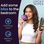 Lucky Wipes Flavored Intimate for Men 10-Pack