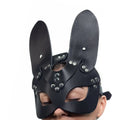 Lulexy Mona Leather Bunny Mask Black Rolik®