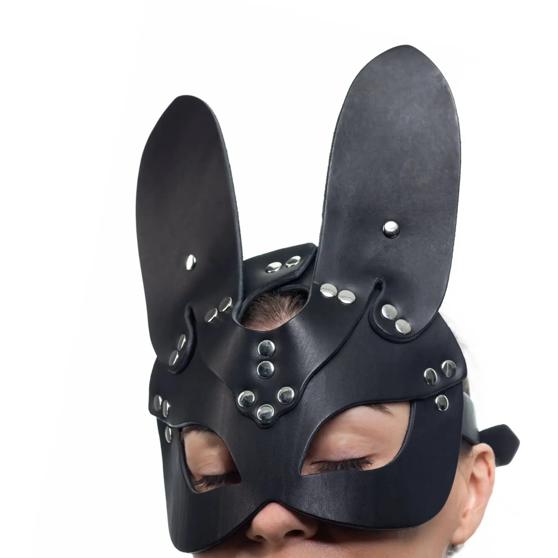 Lulexy Mona Leather Bunny Mask Black Rolik®
