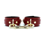 Lulexy Tango 7 - Piece Leather Luxury Bondage Set - Restraints