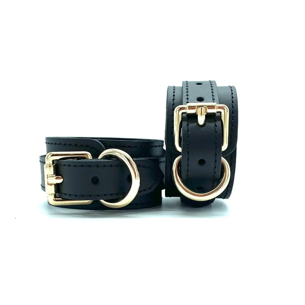 Lulexy Tango 7 - Piece Leather Luxury Bondage Set - Restraints