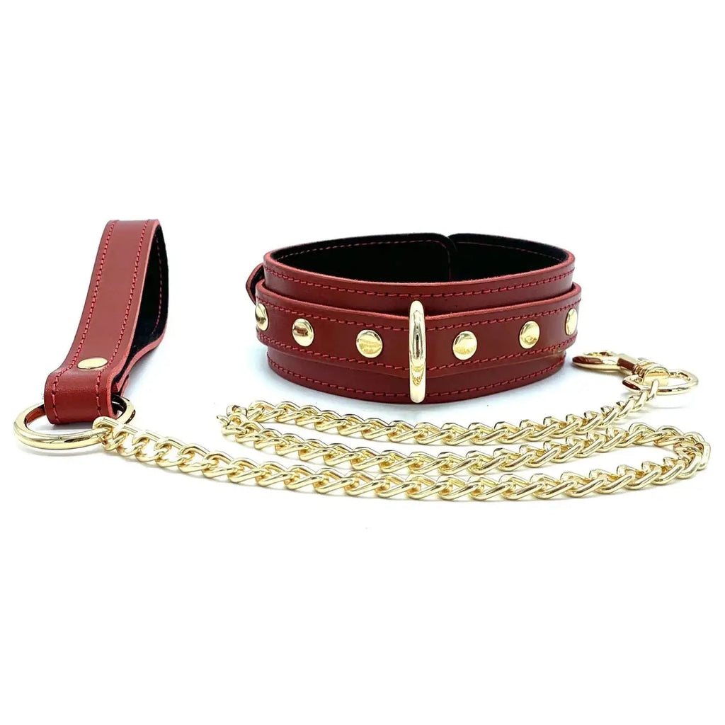 Lulexy Tango 7 - Piece Leather Luxury Bondage Set - Restraints