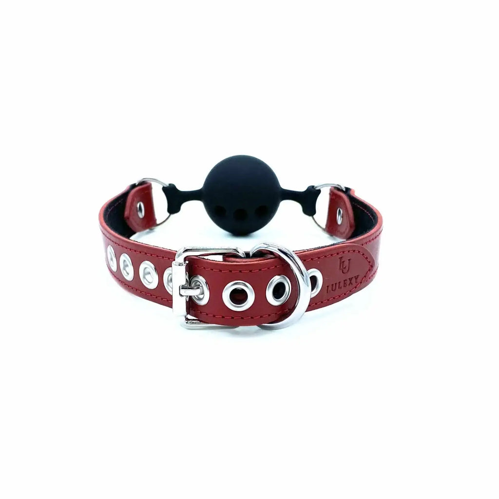 Lulexy Tango Luxury Breathable Silicone Ball Gag - Gags