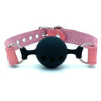 Lulexy Tango Luxury Breathable Silicone Ball Gag - Pink - Gags