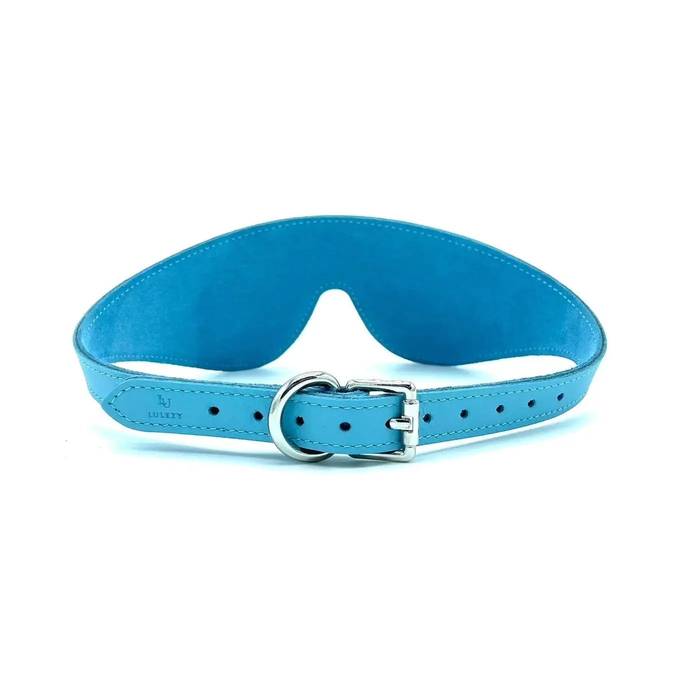 Lulexy Vienna Leather Blindfold - Sky Blue