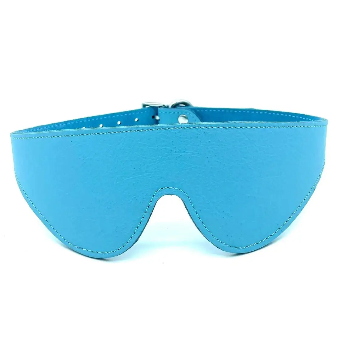 Lulexy Vienna Leather Blindfold - Sky Blue