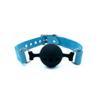 Lulexy Vienna Luxury Breathable Silicone Ball Gag - Sky Blue - Gags