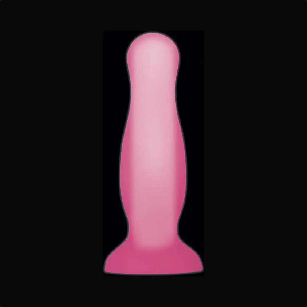 Luminous Small Pink Glow - in - the - Dark Plug - Butt