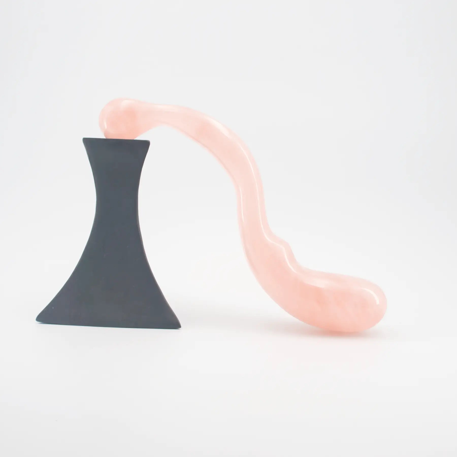 Lunaris Rose Quartz Wand / 10’’ Dildo