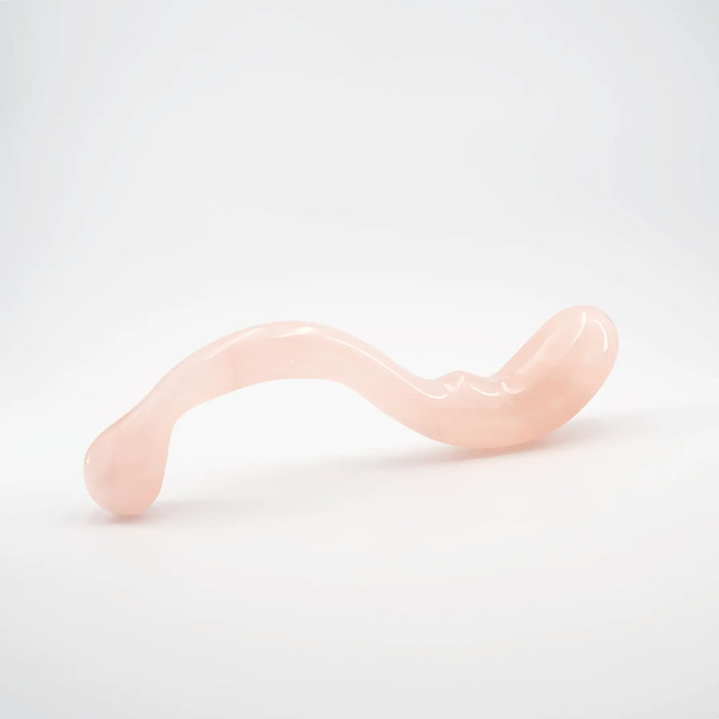 Lunaris Rose Quartz Wand / 10’’ Dildo