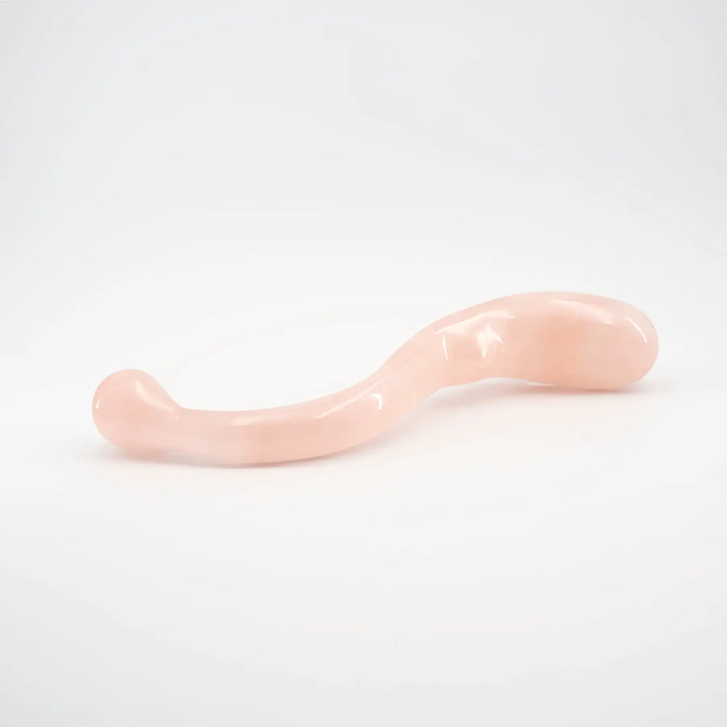 Lunaris Rose Quartz Wand / 10’’ Dildo