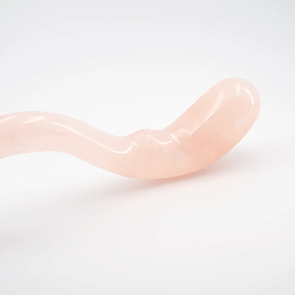 Lunaris Rose Quartz Wand / 10’’ Dildo