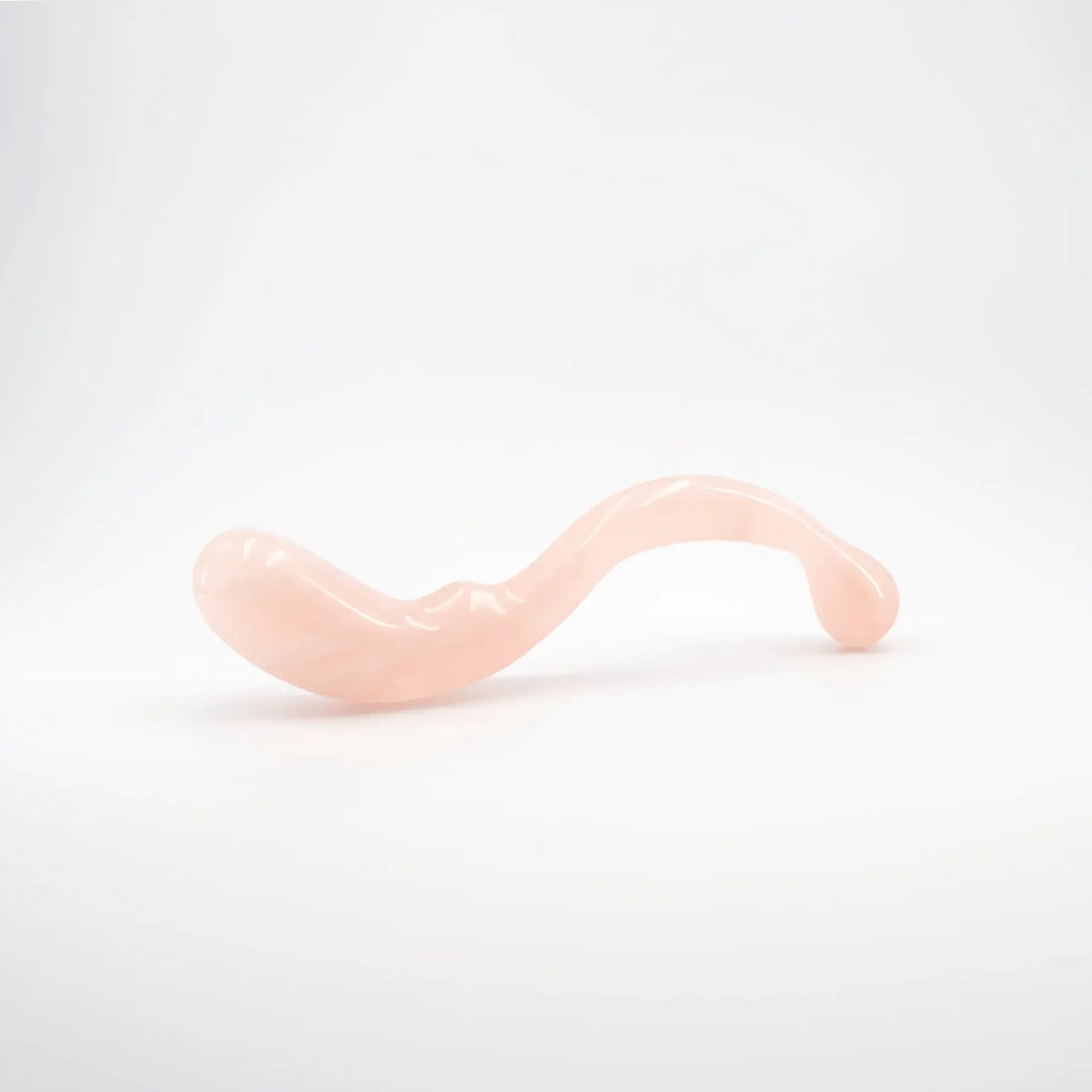 Lunaris Rose Quartz Wand / 10’’ Dildo
