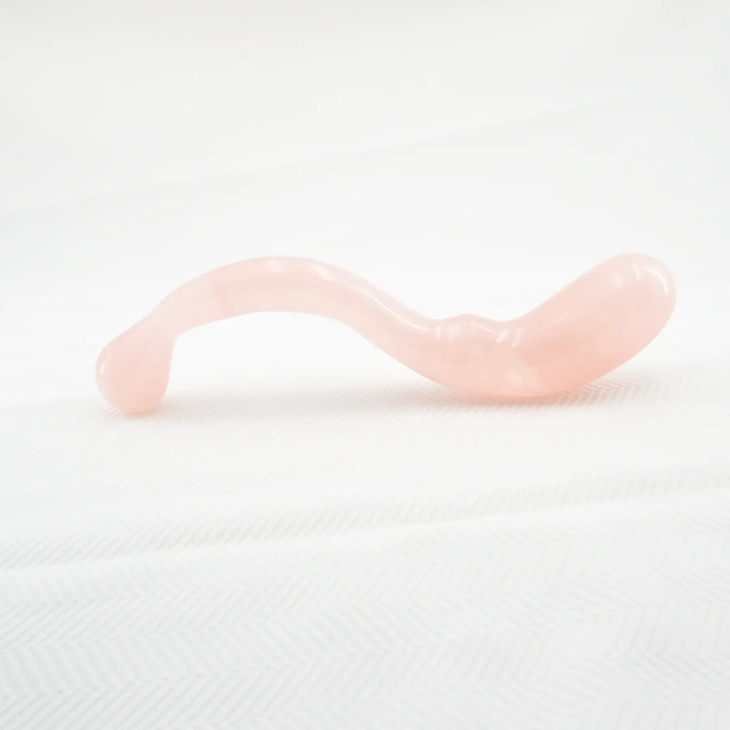 Lunaris Rose Quartz Wand / 10’’ Dildo