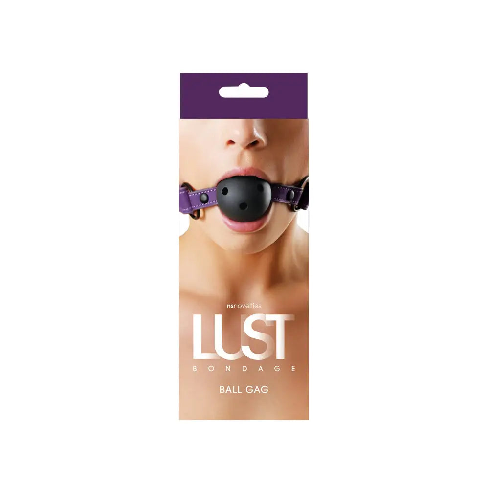 Lust Bondage Ball Gag - Purple - Gags