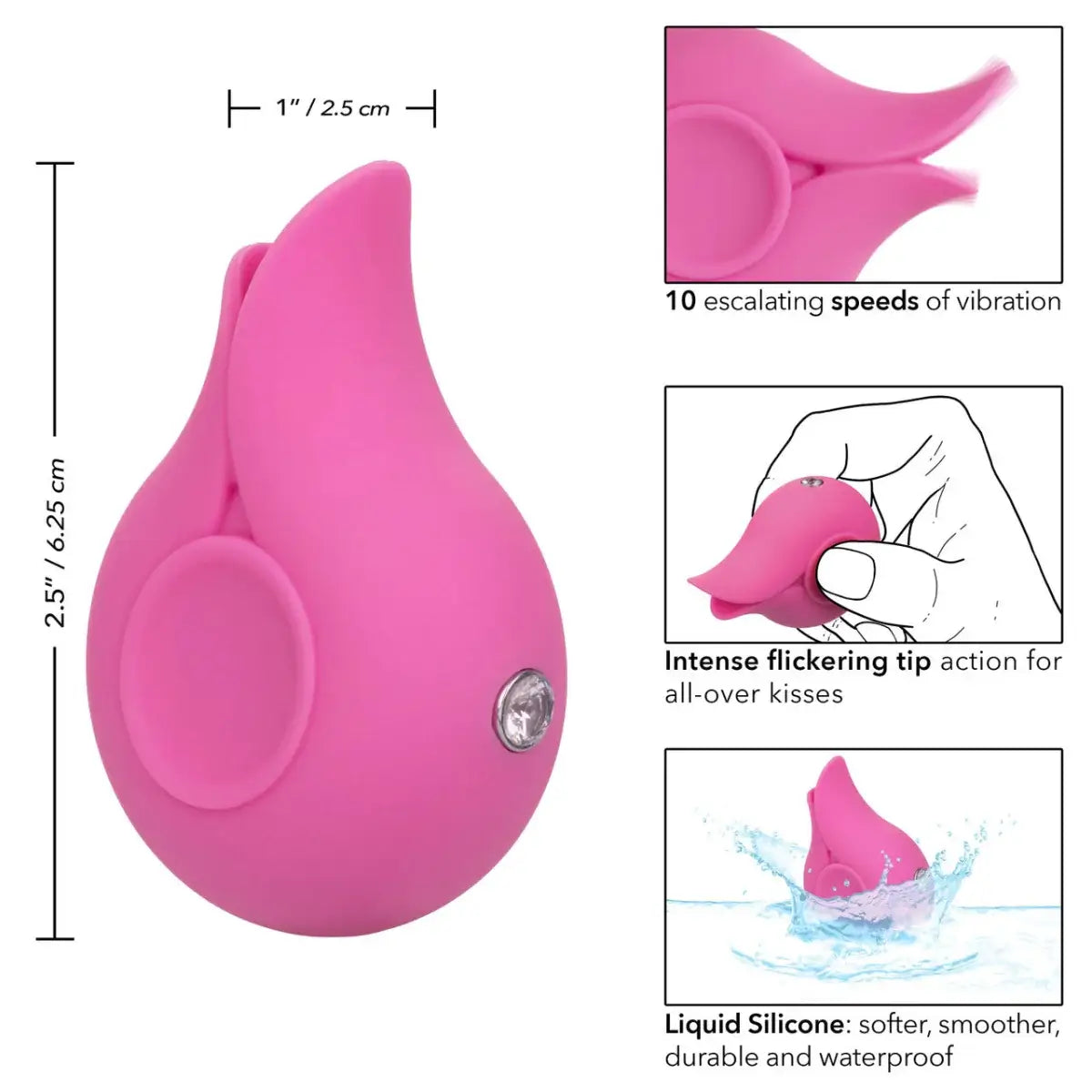 LuvMor™ Kisses Vibrator - Rolik®