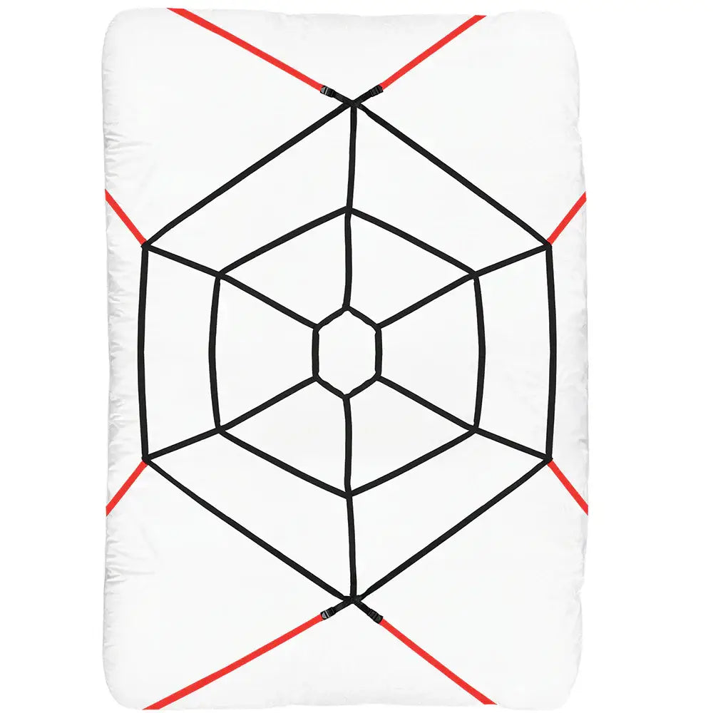 Lux Fetish® Webbed Up Bedspreader Restraint System - Rolik®