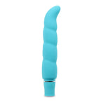 Blush Novelties Luxe Purity G Slimline G-Spot Vibrator Aqua Rolik