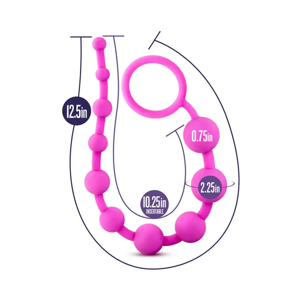 Blush Novelties® Luxe Silicone 10 Beads Rolik