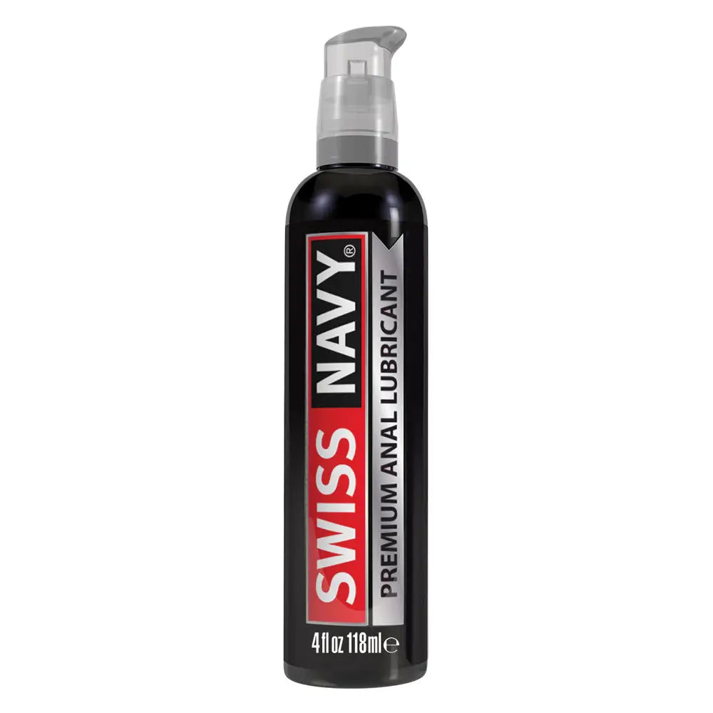 Swiss Navy® Premium Anal Silicone - Based Lubricant - 4 oz