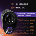 M Elite Platinum Strōk Vibrating Stroker - Rolik®