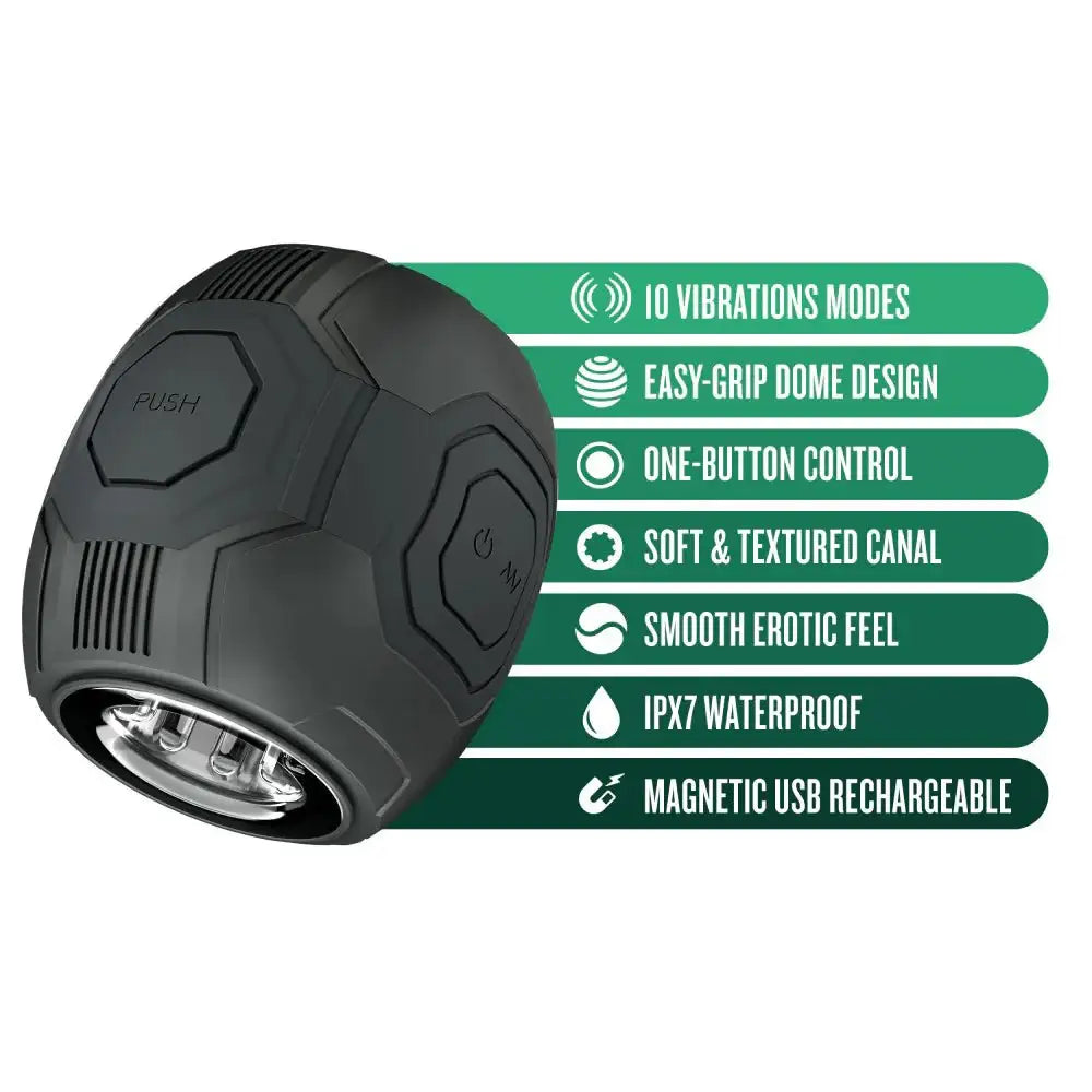 M For Men Dome X Vibrating Stroker - Rolik®