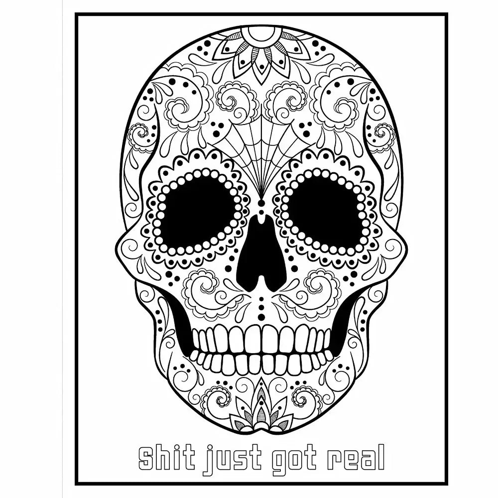 Chill the F*ck Out Coloring Book - Books
