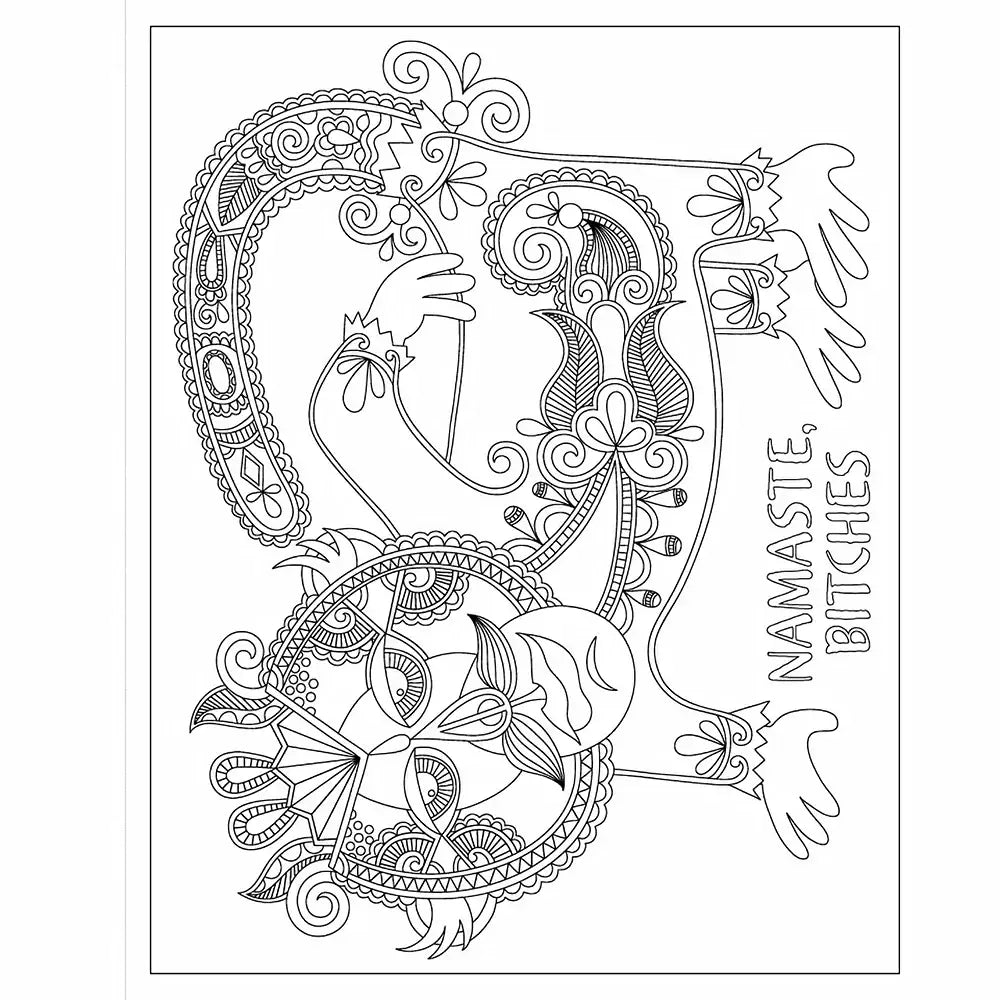 Chill the F*ck Out Coloring Book - Books